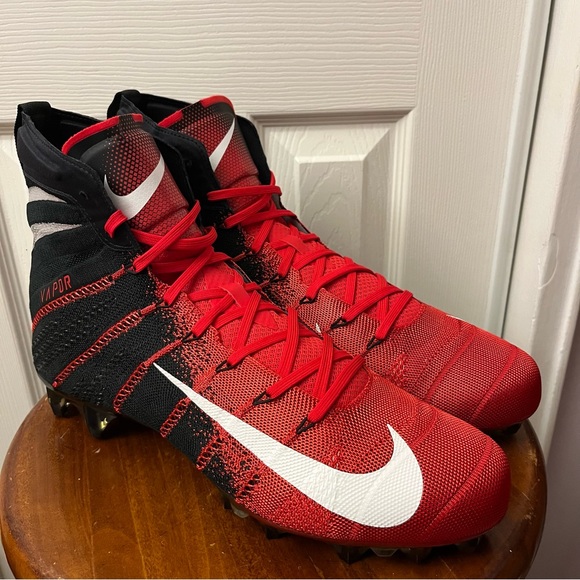 Nike Vapor Untouchable 3 Elite Flyknit Football Cleats Men’s Size 13 AO3006-060 main image 4